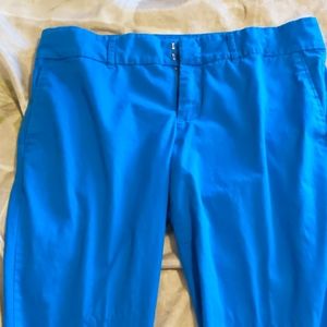 Kut from the Cloth Blue Crop Trousers